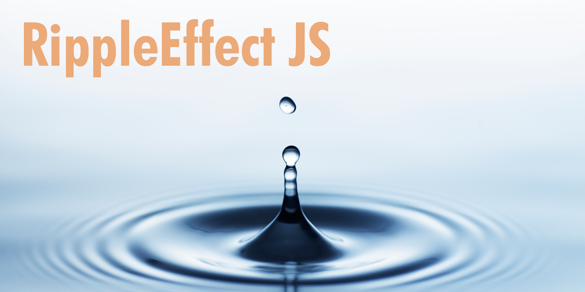 RippleEffectJS MaterialDesign RippleEffect JavaScript Library